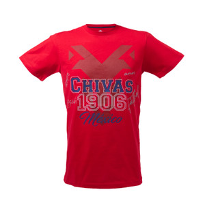 PLAYERA 1906 CHIVAS ROJA PLAYERA 1906 CHIVAS ROJA
