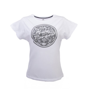 PLAYERA MUJER SIEMPRE CHIVAS BLANCA PLAYERA MUJER SIEMPRE CHIVAS BLANCA