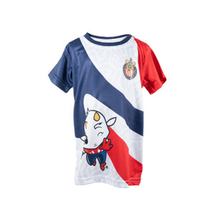 PLAYERA GRECAS CHIVITO NIÑO PARA BEBÉ PLAYERA GRECAS CHIVITO NIÑO PARA BEBÉ