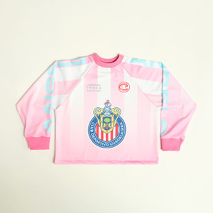PLAYERA MANGA LARGA PINK RETRO NIÑA LYM