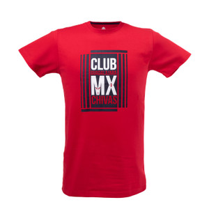 PLAYERA ROJA MX CHIVAS PLAYERA ROJA MX CHIVAS