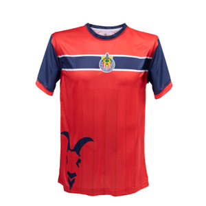 PLAYERA BICOLOR ESCUDO Y CHIVITA RETRO PLAYERA BICOLOR ESCUDO Y CHIVITA RETRO