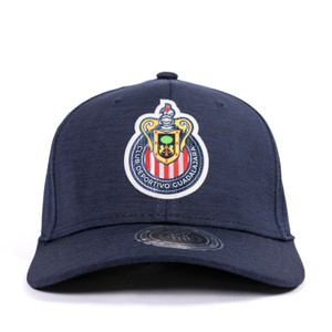 GORRA AZUL MARINO JASPE ESCUDO CHIVAS