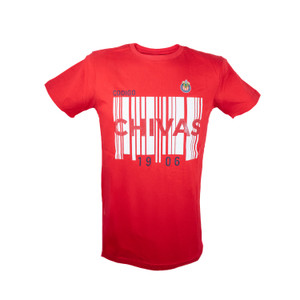 PLAYERA ROJA CÓDIGO CHIVAS
