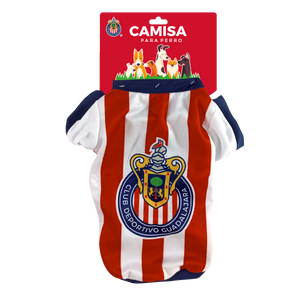 CAMISA MASCOTAS MEDIANA CHIVAS OFICIAL