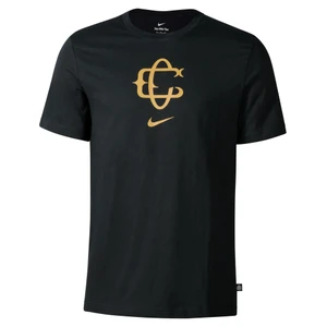 PLAYERA NEGRA ESCUDO RETRO AP26 HOMBRE
