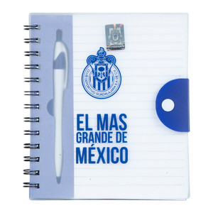 LIBRETA TRASLÚCIDA CHIVAS LIBRETA TRASLÚCIDA CHIVAS
