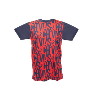PLAYERA MANGAS AZULES TEXTURA CHIVAS PLAYERA MANGAS AZULES TEXTURA CHIVAS