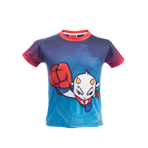 PLAYERA BEBÉ AZUL DEGRADADO CHIVITO Y ESCUDO CHIVAS PLAYERA BEBÉ AZUL DEGRADADO CHIVITO Y ESCUDO CHIVAS