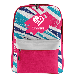 MOCHILA GRECAS Y CORAZÓN CHIVAS