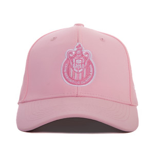 GORRA LISA ROSA ESCUDO MONOCROMÁTICO GORRA LISA ROSA ESCUDO MONOCROMÁTICO