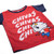 PLAYERA BEBE ROJA MANGAS AZULES CHIVAS CHIVAS