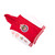 SUDADERA ROJA MANGAS BLANCAS CON ESCUDOS CHIVAS SUDADERA ROJA MANGAS BLANCAS CON ESCUDOS CHIVAS