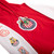 SUDADERA ROJA MANGAS BLANCAS CON ESCUDOS CHIVAS SUDADERA ROJA MANGAS BLANCAS CON ESCUDOS CHIVAS