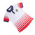 POLO DAMA BLANCA RAYAS HORIZONTALES CHIVAS