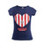 PLAYERA AZUL CHIVAS DE MI CORAZÓN PARA NIÑA