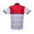 POLO ROJI BLANCA RAYAS HORIZONTALES ESCUDO CHIVAS
