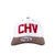 GORRA BLANCO CON CAFÉ LOGO CHV