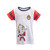 PLAYERA BLANCA MANGAS ROJAS CHIVITO PARA BEBÉ PLAYERA BLANCA MANGAS ROJAS CHIVITO PARA BEBÉ