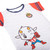 PLAYERA BLANCA MANGAS ROJAS CHIVITO PARA BEBÉ PLAYERA BLANCA MANGAS ROJAS CHIVITO PARA BEBÉ