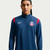 SUDADERA ENTRENAMIENTO AZUL AP26 HOMBRE