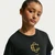 PLAYERA NEGRA ESCUDO RETRO AP26 NIÑO