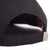 GORRA LISA NEGRA ESCUDO MONOCROMÁTICO