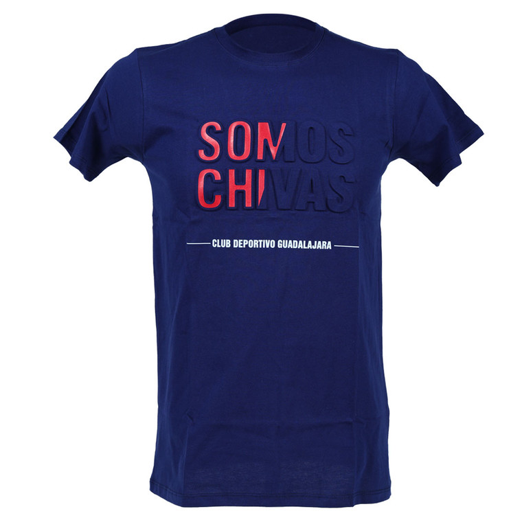 PLAYERA SOMOS CHIVAS AZUL