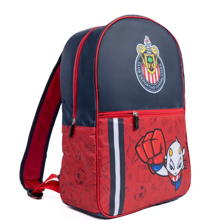 MOCHILA TEXTURA FUT CHIVITO NIÑO
