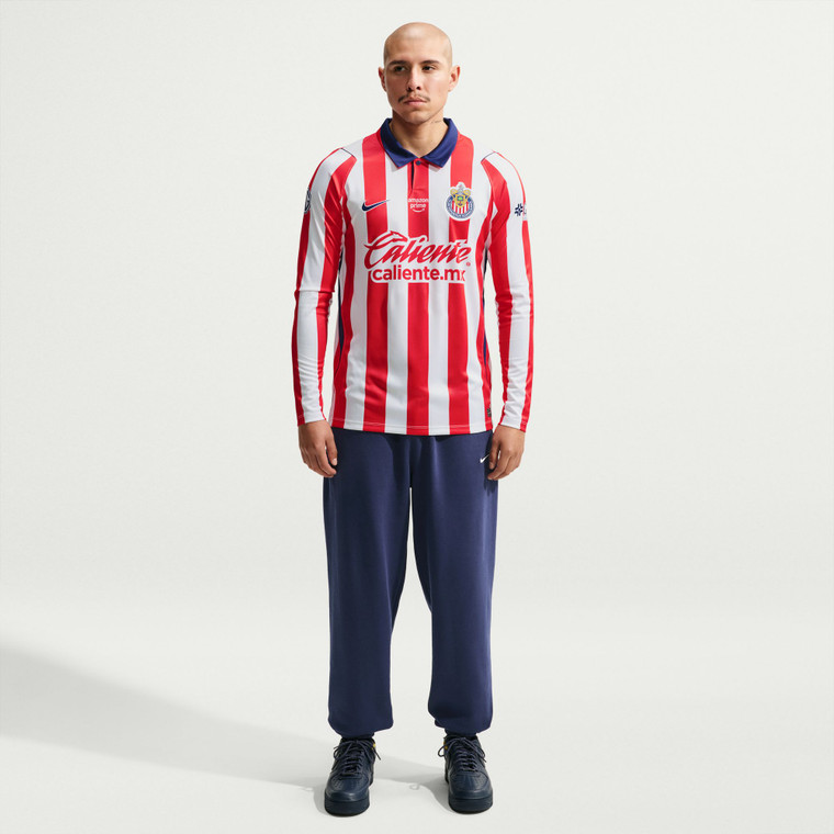 JERSEY CHIVAS LOCAL STADIUM MANGA LARGA AP26 HOMBRE