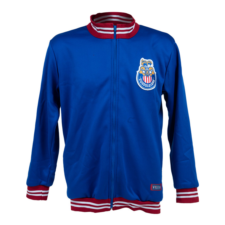 CHAMARRA AZUL RETRO CHIVAS