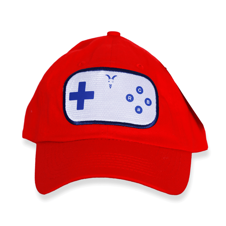 GORRA BORDADA CONTROL ESPORTS ROJA