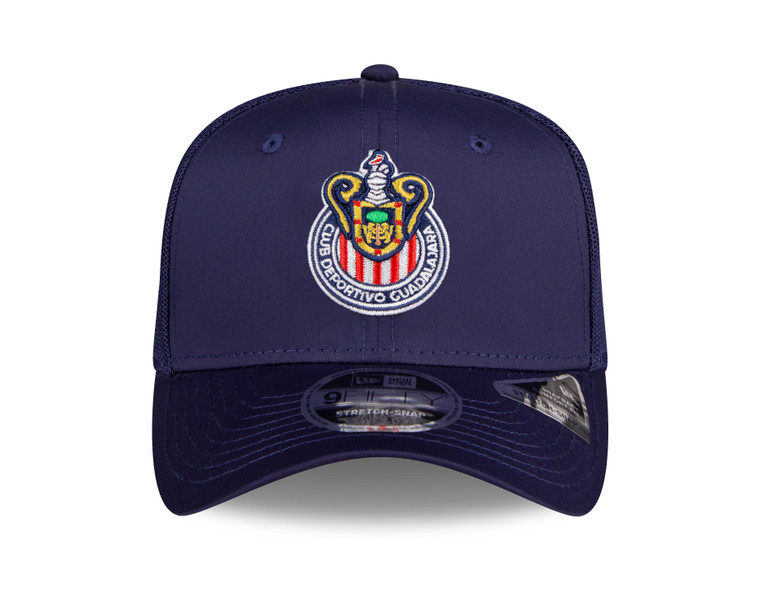 GORRA MALLA CDG ESCUDO CHIVAS AZUL NEW ERA