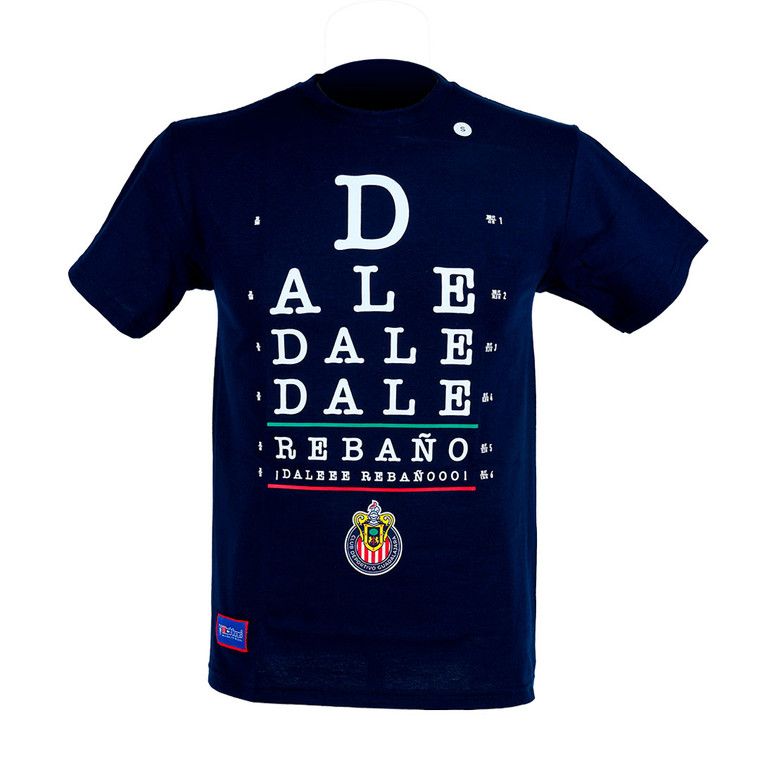 PLAYERA DALE REBAÑO AZUL