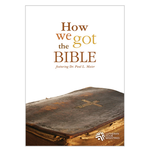 How We Got the Bible - Bible Study on DVD with Discussion Guide