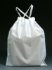 Poly Bag with Drawtape - White (1.75 mil)