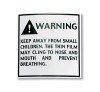 2" x 2" Suffocation Warning Label (Qty) 500 Items