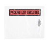 High Tack Back-Loading Printed Packing List Envelope - "Packing List Enclosed"