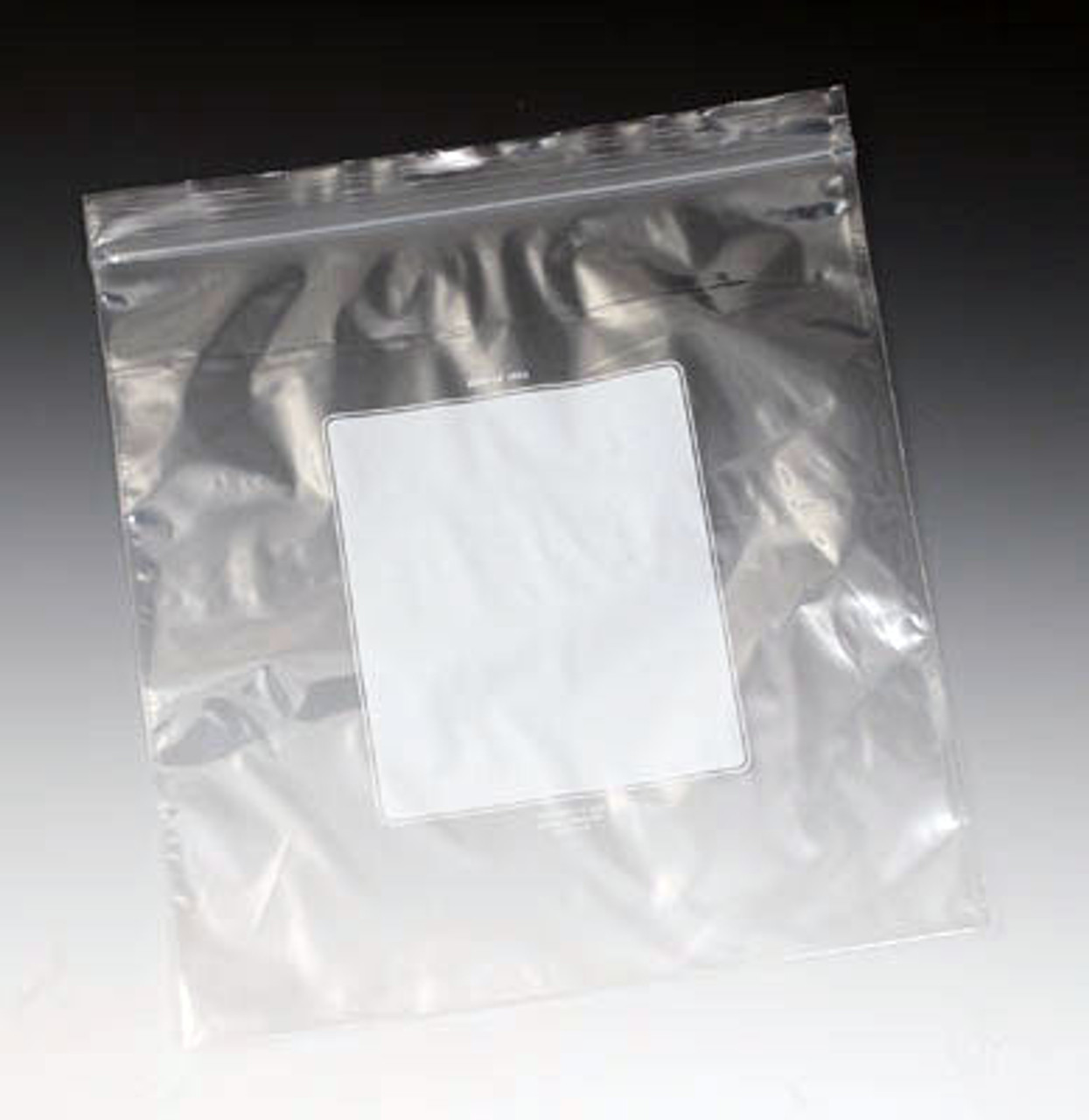 Our Own Brand Write-On Zipper Freezer Bags in a Dispenser Box (2 mil) - Quart