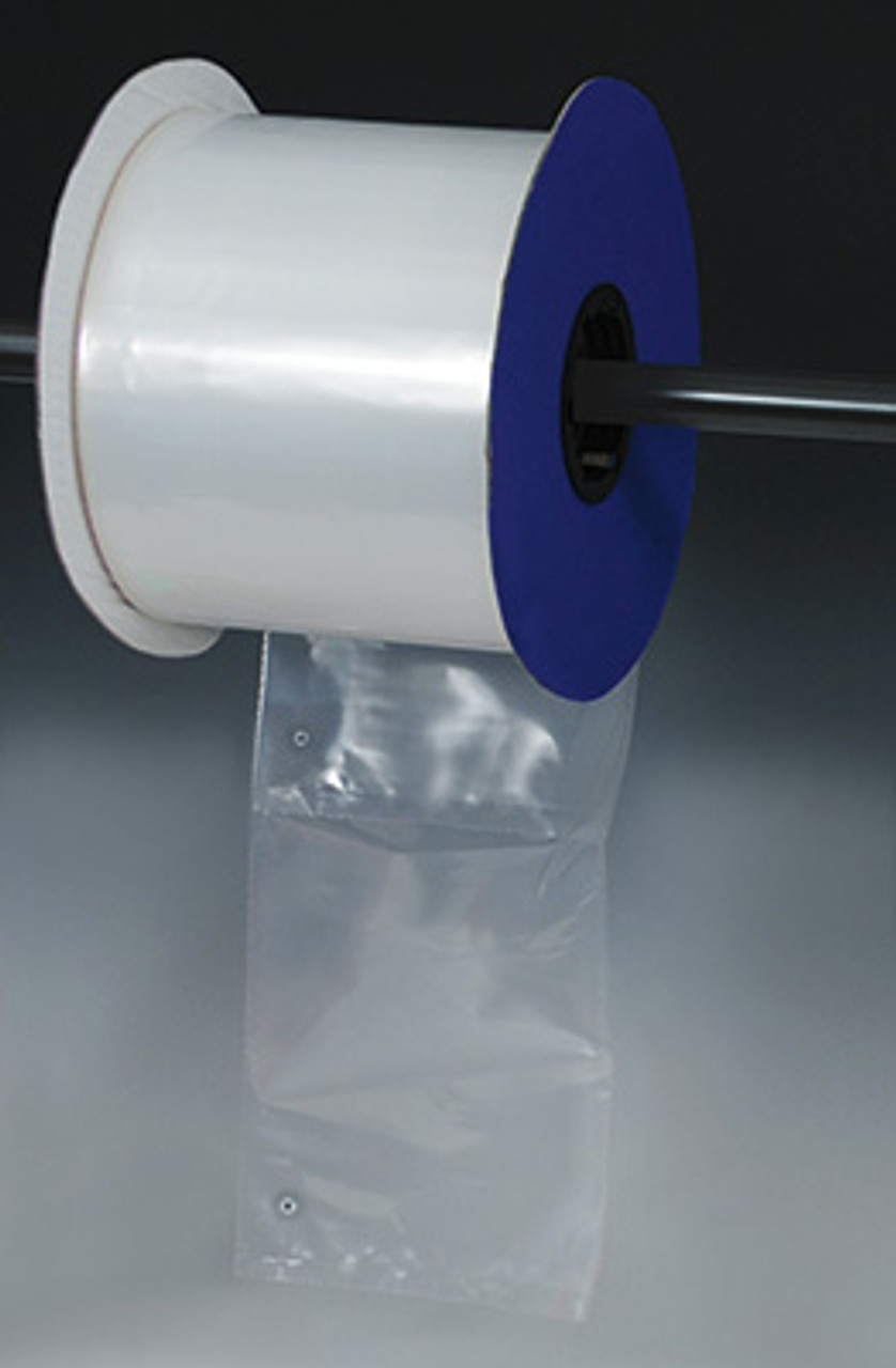 Low Density Bag with 1/8" Vent Hole for Autobag Machines (1.5mil - 3mil)