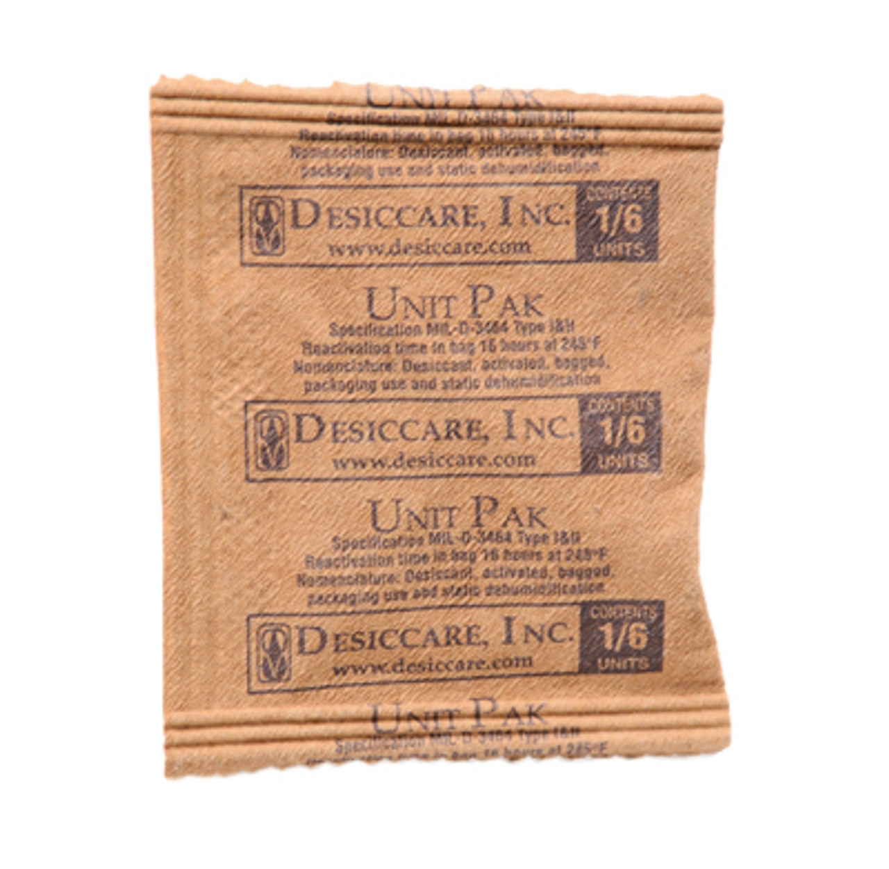 Kraft Desiccant for 0.14 cu. ft. (Unit Size 1/6 - 4)