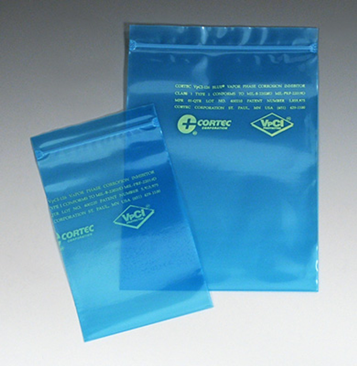 Cortec VpCI Anti-Corrosion Zipper Poly Bag (4 mil)