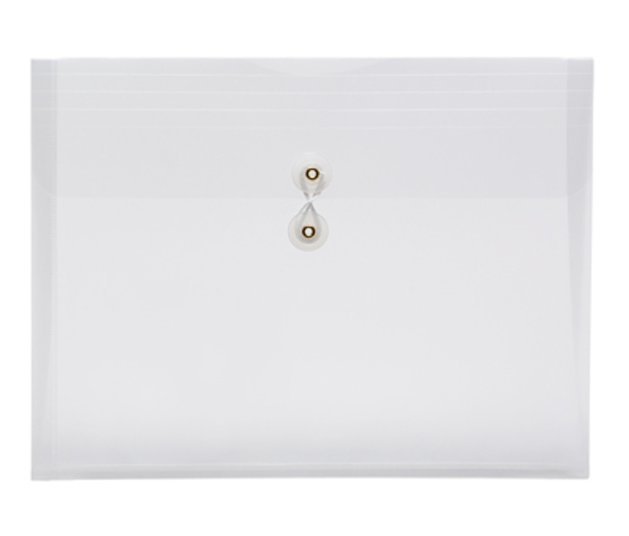 Polypropylene Envelopes with String Closure & Long Side Opening (8 Gauge) (Qty) 24 Items