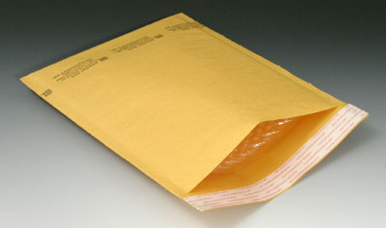 Jiffylite Bubble-Lined Self-Sealing Mailers - Kraft