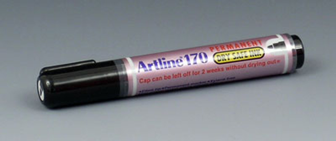 Artline Dry Safe Marker - Black (Qty) 12 Items