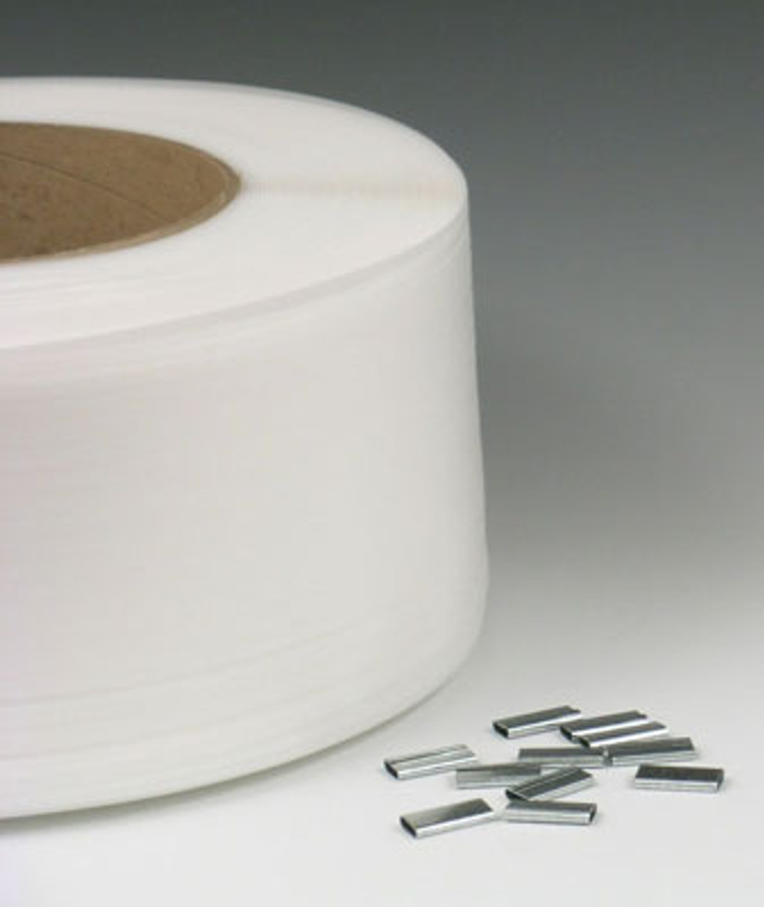 Machine Grade Polypropylene Strapping with 9" x 8" Core (Qty) 1 Roll