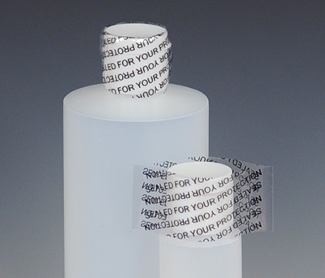Non-Perforated PVC Shrink Bands with Print Ð 200 Gauge (Qty) 1000 Items