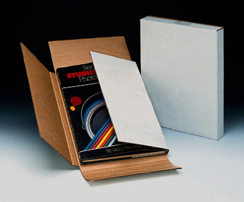 Corrugated Multi-Depth Box for Digests - White (200-lb. Test / 32-lb. ECT) - SOLD IN BUNDLES