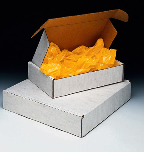 Die-Cut Corrugated Box - White (200-lb. Test / 32-lb. ECT) (Qty) 25 Items  - SOLD IN BUNDLES