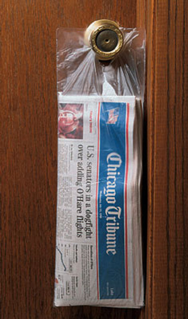 Low Density Flat Doorknob Bag (100 Bags per Pad; 20 Pads per Carton) (Qty) 2000 Items